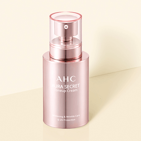 AHC Aura Secret Tone Up Cream Provide Wrinkle care & UV protection SPF30 PA++ 50g